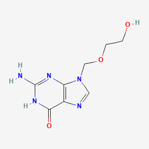 2D structure of Acyclovir