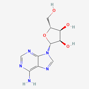 2D structure of Adenosine