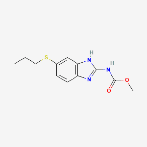 2D structure of Albendazole