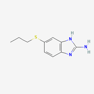 2D structure of Albendazole EP Impurity A