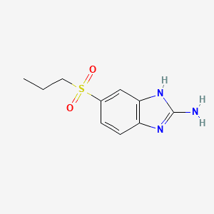 2D structure of Albendazole EP Impurity D