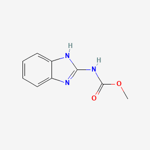 2D structure of Desmethoxycarbonyl Albendazole Sulfone