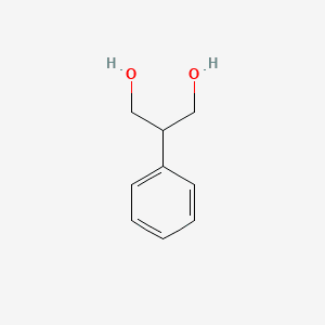 2D structure of (carbonylbis(oxy))bis(2-phenylpropane-3,1-diyl)dicarbamate
