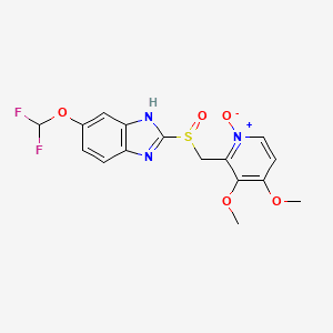 2D structure of 2-(chloromethyl)-3,4-dimethoxypyridinehydrochloride